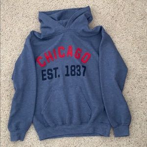 Warm cozy Chicago hoodie